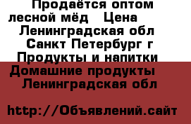 Продаётся оптом лесной мёд › Цена ­ 150 - Ленинградская обл., Санкт-Петербург г. Продукты и напитки » Домашние продукты   . Ленинградская обл.